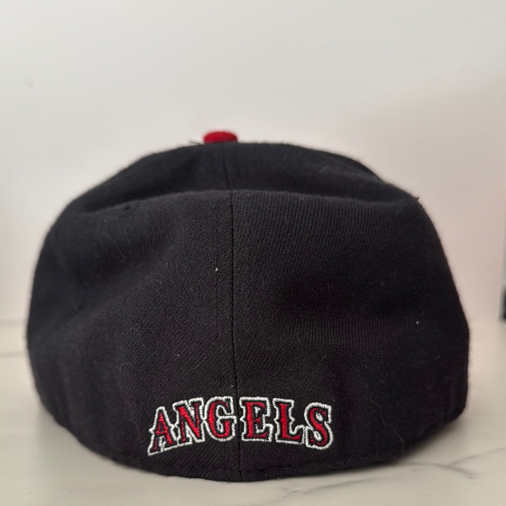 47 Brand Black Fitted Cap Classic Angels Cap - Picture 3 of 4